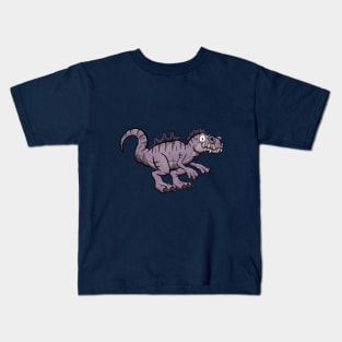 Happy Smiling Acrocanthosaurus Kids T-Shirt